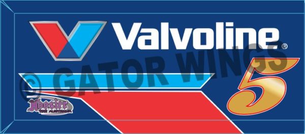 MDV5-1718 - 2018 Max Dumesny v5 Valvoline Top Wing Panel