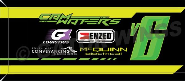 2022 Cam Waters v6 ENZED McQuinn Electrical Top Wing Panel